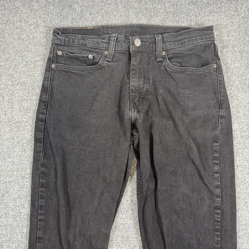 Levi's Jeans‎ Mens 32x32 (Fits 30x29) Black 511 Slim Fit Denim Stretch